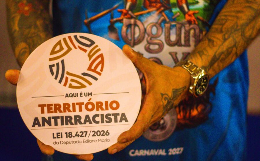 Acadêmicos de São Jorge recebe selo Território Antirracista e reforça luta contra o racismo no Parque Edu Chaves